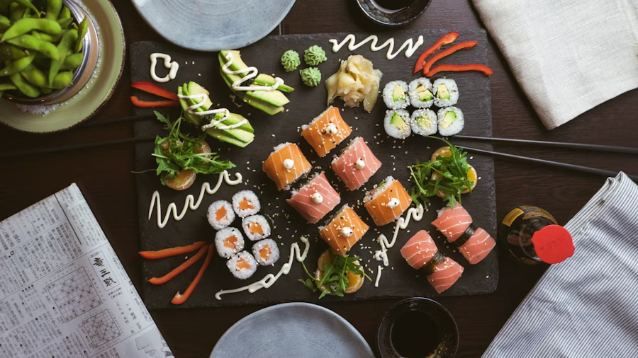 Aburi Salmon Roll Sushi Tei Depok